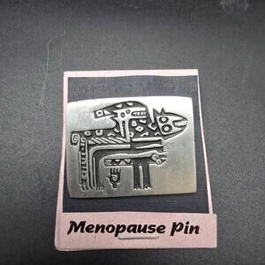 Alice Seely Power for Thought Menopause Pin Aztec Tribal 2000